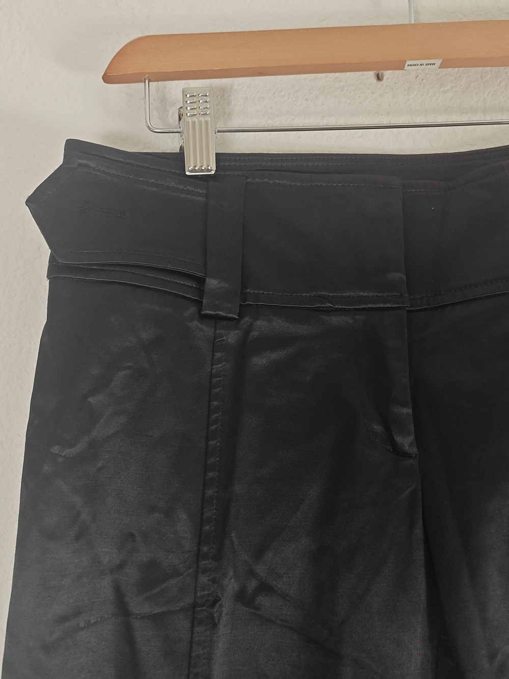Vintage Cache Satin Capri Pants Low Rise Y2K Chic Size 4 - Picture 7 of 13